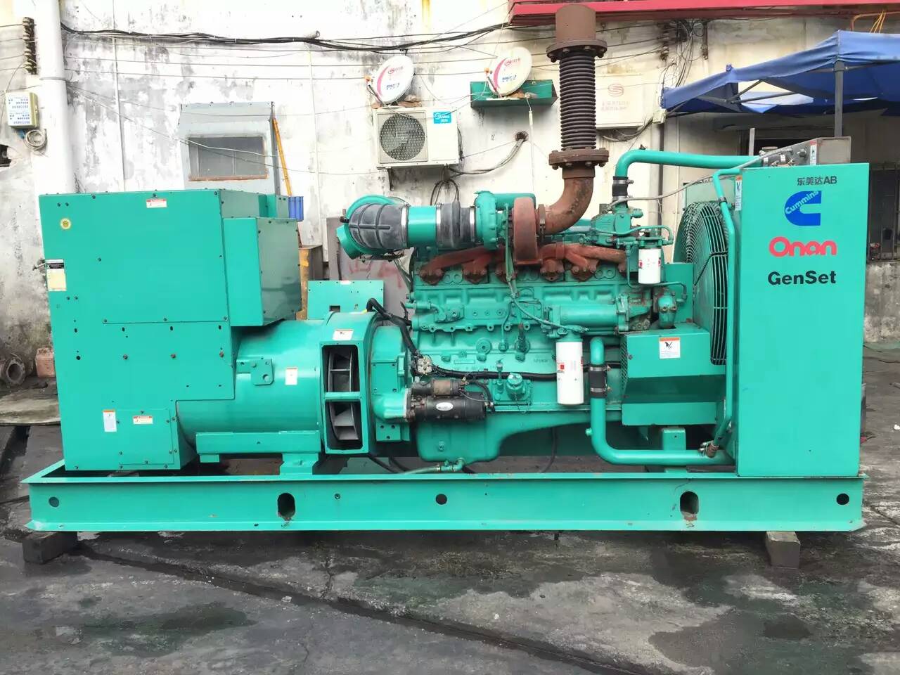 铁山租赁发电机-柴油发电机不正常冒烟的原因